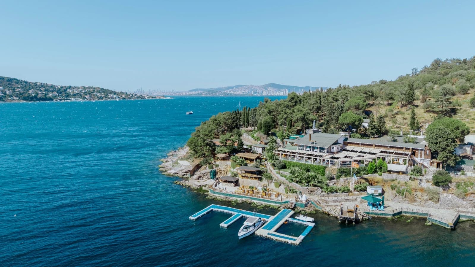 Sedef Beach Drone Manzara